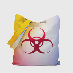 Сумка-шопер Biohazard, цвет: 3D-принт