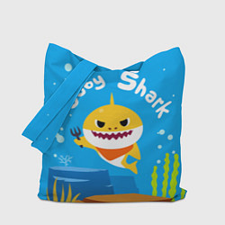 Сумка-шопер Baby Shark, цвет: 3D-принт