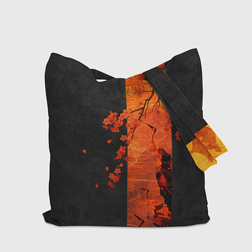 Сумка-шоппер ЦАПЛЯ / 3D-принт – фото 2