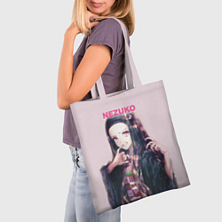 Сумка-шопер Nezuko, цвет: 3D-принт — фото 2