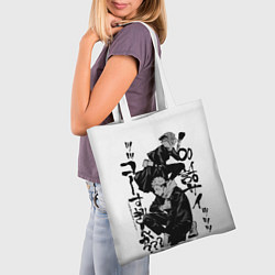 Сумка-шопер Магическая битва, цвет: 3D-принт — фото 2