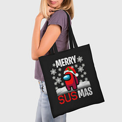 Сумка-шопер Merry Sus Mas, цвет: 3D-принт — фото 2