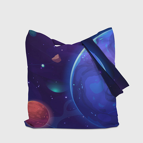 Сумка-шоппер Among Us Space / 3D-принт – фото 2