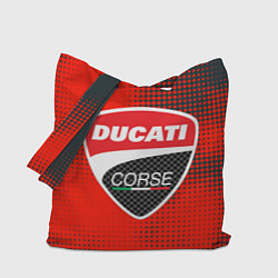 Сумка-шопер Ducati Corse logo, цвет: 3D-принт