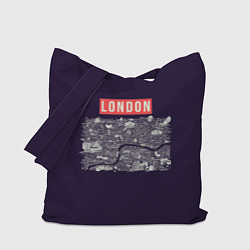Сумка-шопер LONDON, цвет: 3D-принт