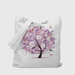Сумка-шоппер Цветочное Дерево