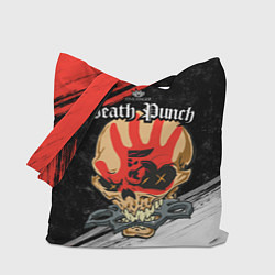 Сумка-шопер Five Finger Death Punch 7, цвет: 3D-принт