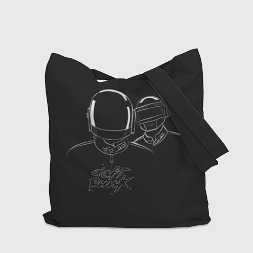 Сумка-шоппер Daft Punk / 3D-принт – фото 2