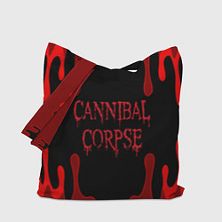 Сумка-шопер Cannibal Corpse, цвет: 3D-принт