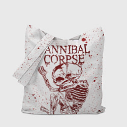 Сумка-шопер Cannibal Corpse, цвет: 3D-принт