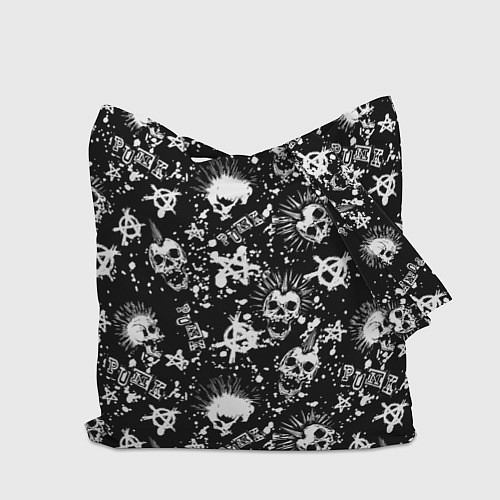 Сумка-шоппер Панк / 3D-принт – фото 2
