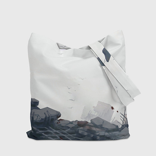 Сумка-шоппер Атака Титанов / 3D-принт – фото 2