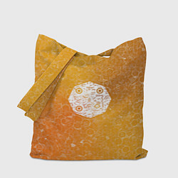 Сумка-шопер Октагон АПВ 58 Золото, цвет: 3D-принт