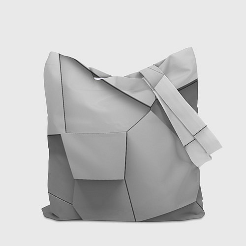 Сумка-шоппер Осколки плитки / 3D-принт – фото 2