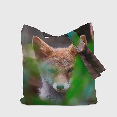 Сумка-шоппер Лисичка / 3D-принт – фото 2