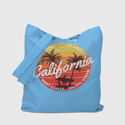 Сумка-шопер Калифорния, цвет: 3D-принт