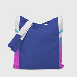 Сумка-шопер NEON GRADIENT FITNESS UNIFORM, цвет: 3D-принт