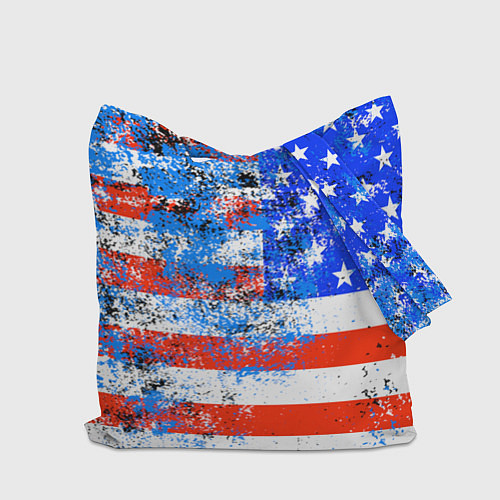 Сумка-шоппер Daft Punk american dream / 3D-принт – фото 2