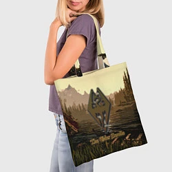 Сумка-шопер The Elder Scrolls Online, цвет: 3D-принт — фото 2