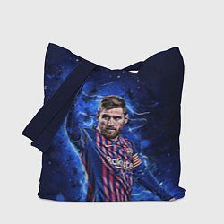 Сумка-шопер Lionel Messi Barcelona 10, цвет: 3D-принт