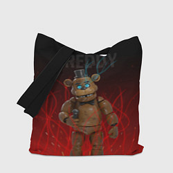 Сумка-шопер FNAF FREDDY, цвет: 3D-принт