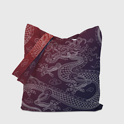 Сумка-шопер Традиционный китайский дракон, цвет: 3D-принт