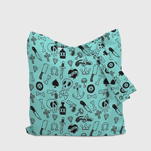 Сумка-шоппер SkullS / 3D-принт – фото 2