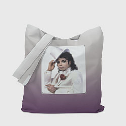Сумка-шопер Майкл Джексон навсегда, цвет: 3D-принт