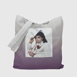 Сумка-шопер Майкл Джексон навсегда, цвет: 3D-принт
