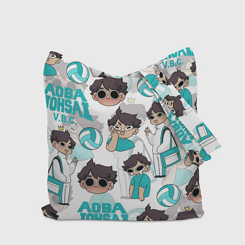 Сумка-шоппер ТООРУ ОЙКАВА OIKAWA TORU / 3D-принт – фото 2