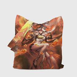 Сумка-шопер Элементаль Genshin Impact Геншин Импакт Z, цвет: 3D-принт