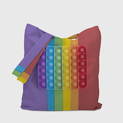 Сумка-шоппер ПОП ИТ ПОЛОСЫ