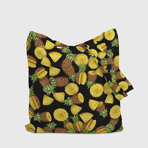 Сумка-шоппер Ананасы / 3D-принт – фото 2