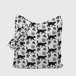 Сумка-шопер Patern Halloween 1, цвет: 3D-принт