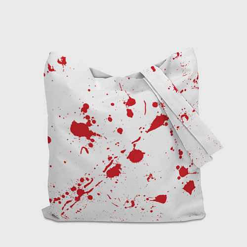 Сумка-шоппер Dexter logo Декстер брызги крови / 3D-принт – фото 2