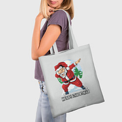 Сумка-шопер Mary Christmas Dab, цвет: 3D-принт — фото 2