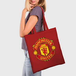 Сумка-шопер Manchester United F C, цвет: 3D-принт — фото 2