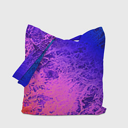 Сумка-шоппер Абстрактный пурпурно-синий