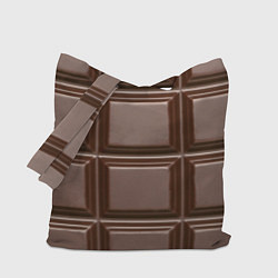 Сумка-шопер Шоколадная плитка, цвет: 3D-принт