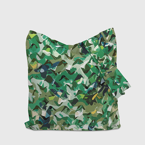 Сумка-шоппер Olga Buzova - camouflage / 3D-принт – фото 2