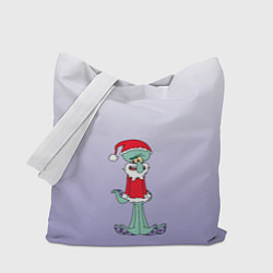 Сумка-шопер Дед Морти Санта мороз, цвет: 3D-принт