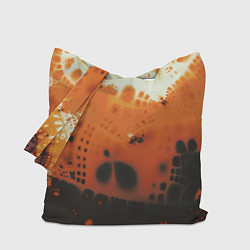 Сумка-шопер Коллекция Journey Оранжевый взрыв 126-3 2, цвет: 3D-принт