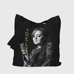 Сумка-шопер Певица Adele, цвет: 3D-принт