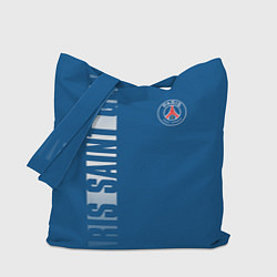 Сумка-шопер PSG PARIS SAINT GERMAIN WHITE LINE SPORT, цвет: 3D-принт