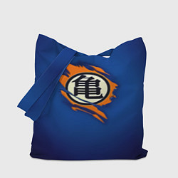 Сумка-шоппер Рваный логотип Гоку Dragon Ball