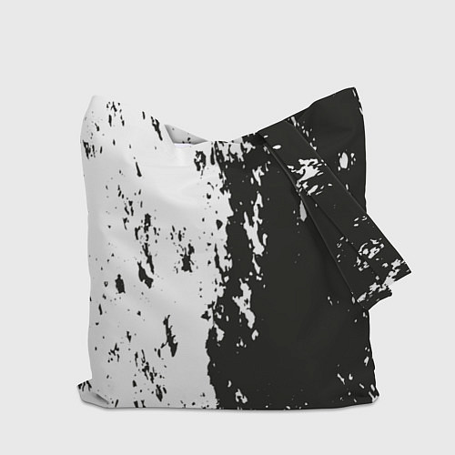 Сумка-шоппер Death Stranding Black & White / 3D-принт – фото 2