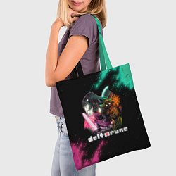 Сумка-шопер Deltarune персонажи, цвет: 3D-принт — фото 2