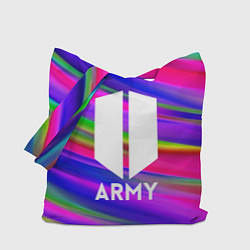 Сумка-шоппер BTS ARMY RAIBOW