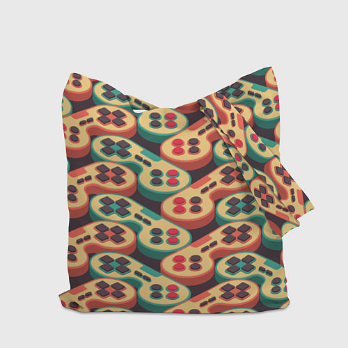 Сумка-шоппер Gamepads / 3D-принт – фото 2