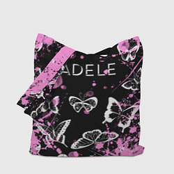 Сумка-шопер Adele - Бабочки, цвет: 3D-принт